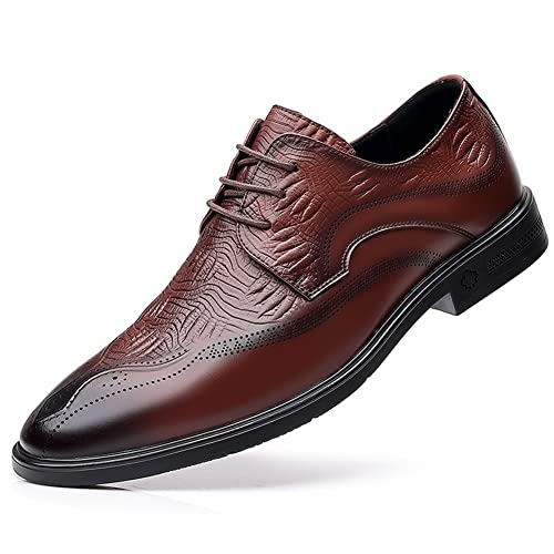 Chaussures en cuir pour homme au design Oxford raffiné et confortable