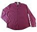 Calvin Klein Men's Dobby Shirt with Tonal Diamond Pattern
