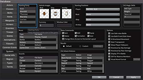 RPG Maker MV PlayStation 4 logiciel création de jeu RPG - 5