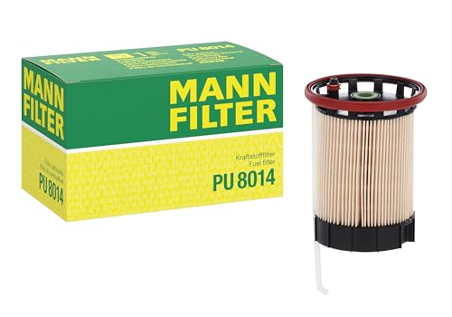 Filtre à carburant MANN-FILTER PU 8014 contre le gasoil encrassé de votre auto