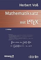 Mathematiksatz mit LaTeX 3865414850 Book Cover