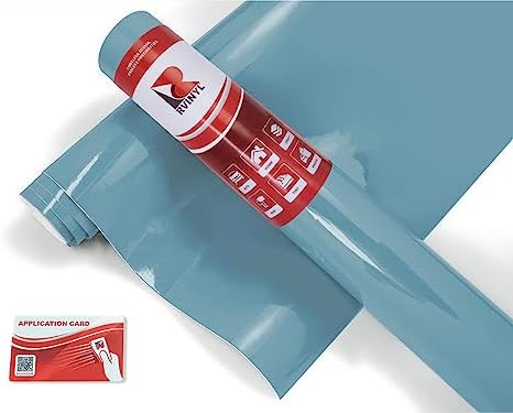 Avery Dennison SW900 648-O in Gloss Sea Breeze Blue Dual Layered Vinyl Car Supreme Wrapping Film - 3ft x 5ft - Vehicle Sheet Roll