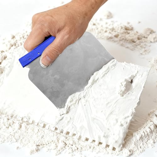 8 Stück Japanspachtel Werkzeug, 41/68/88/105 mm Flächenspachtel Set, Spachtelset, Flexibel Metallspachtel zum Fugen, Glätten, Verteilen, Verfüllen Japanspachteln