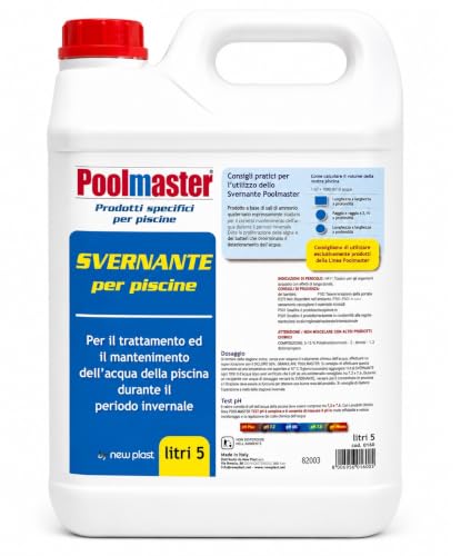 New Plast 0160 Svernante Liquido per Piscina, 5 L