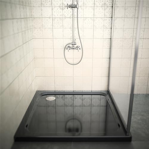 Trapflex Abdeckhaube Ø 115mm aus Kunststoff | Farbe: Chrom | Kompatibel mit Tempoplex Ablaufgarnitur, ersetzt Modell 6964.0