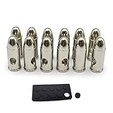 Angeebin 7.65×17mm Training Snap Caps for Dry Fire Training Dummy Rounds Practice Safe Loading Firing (32ACP-12pcs)