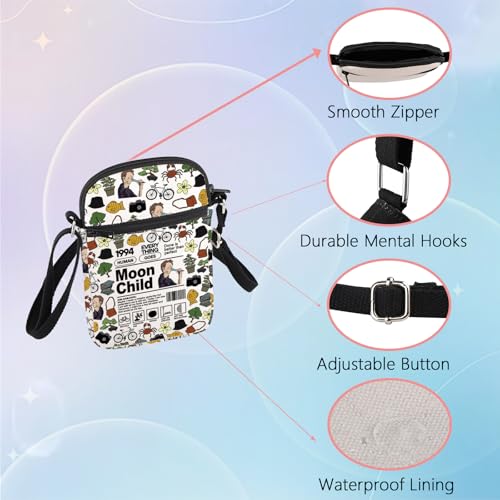 WSNANG Korean Group Crossbody Bag Moon Child Bag Team Members Name Messenger Bag Music Lover Merchandise3