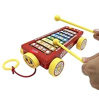光と風が奏でる自然の中で過ごす時間を楽しむ為のハンドメイド木琴柄ローテーブル Amazon | 多彩なサウンド! シロホンカー ライトが光る メロディが