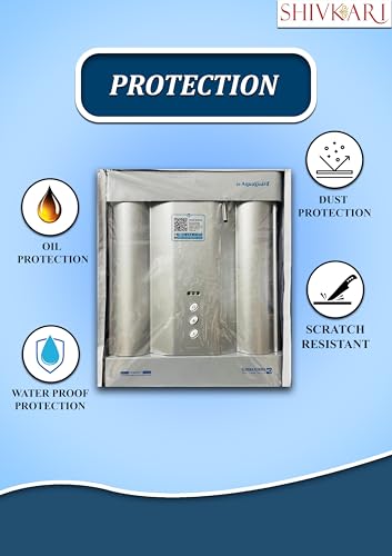 Image of Protective Cover Compatible With Eureka Forbes Dr. Aquaguard Compact Model Water Purifier (Grey)