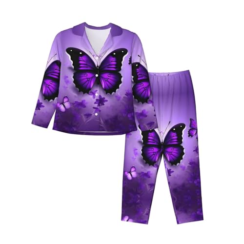 Pyjama 2 pièces contre les nuits fraîches grâce aux manches longues