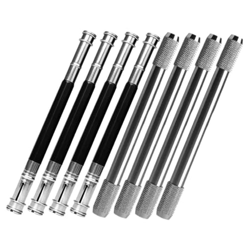 TOGEVAL 8個 鉛筆 エクステンダー 鉛筆 文房具 スケッチ グラファイト ツー