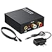 Ottico a RCA, DAC 192 KHz Adattatore Convertitore Audio Digitale a Analogico, Coaxial Ottico (RCA) Toslink SPDIF ad Audio Stereo RCA L/R e Jack da 3,5 mm per PS3, PS4, Xbox, HDTV, DVD