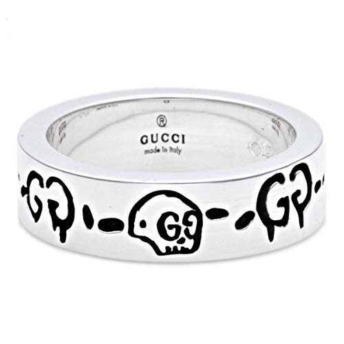 アクセサリー GUCCI ghost ring Gucci Ghost Aureco Sterling Silver 6mm Ring