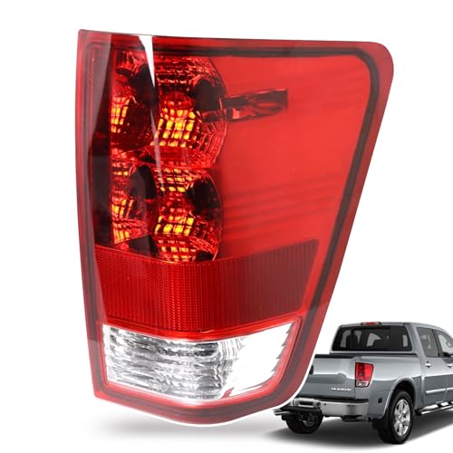 Lathsy Tail Light Compatible With 2004-2015 Nissan Titan Passenger Side