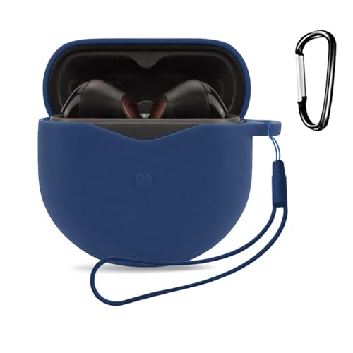 SOUNDPEATS Air4 / Air4 Lite �Ή� �P�[�X �ی�P�[�X �w�b�h�z���P�[�X KONXISA �V���R���f�� ���p���₷�� �ϏՌ��� �h���h�o �E�H�b�V���u�� �J���r�i�t�� �����^�т����₷���y�u���[�z