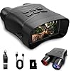 Night Vision Goggles, 4K HD Infrared Night Vision Binoculars for Adults,3" Screen for Camping/5X Digital Zoom, Rechargeable Battery,Cool Tech Gifts for Men,Thermal Binoculars for Wildlife Observation