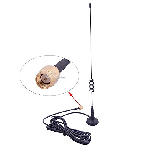Preisvergleich Produktbild 868 MHz Magnetfuß Antenne f. Homematic Haussteuerung CC1101 SMA