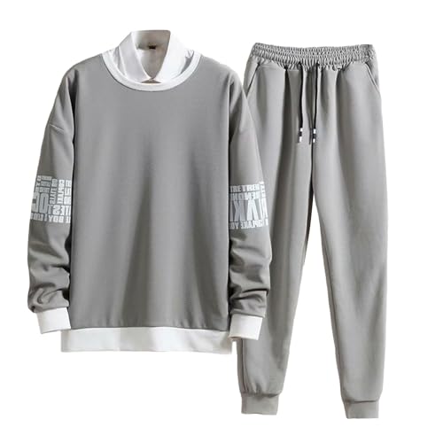 セットアップパジャマジャージ上下セット部屋着ルームウェアスウェットパーカーメンズスエット上下 暖かいカジュアルパーカー 防寒 長袖 暖かい 男女兼用 ユニセックスプレゼントギフト A-30グレーXXXL