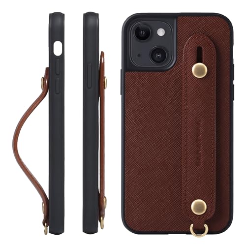 HANATORA iPhone13mini P[X {v ϏՌ wʃxg XgbvO X}zP[X X}z X^h@\ KXtB t TtBA[m U[ Mtg }OlbgȂ uE XGH-13Mini-Brown
