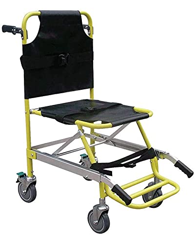 Cortadora de Rescate de mergencia Plegable portátil Cortadora de aleaciones de Aluminio Ambulancia Bombero Evacuación Silla de Escalera Carga de 159 kg