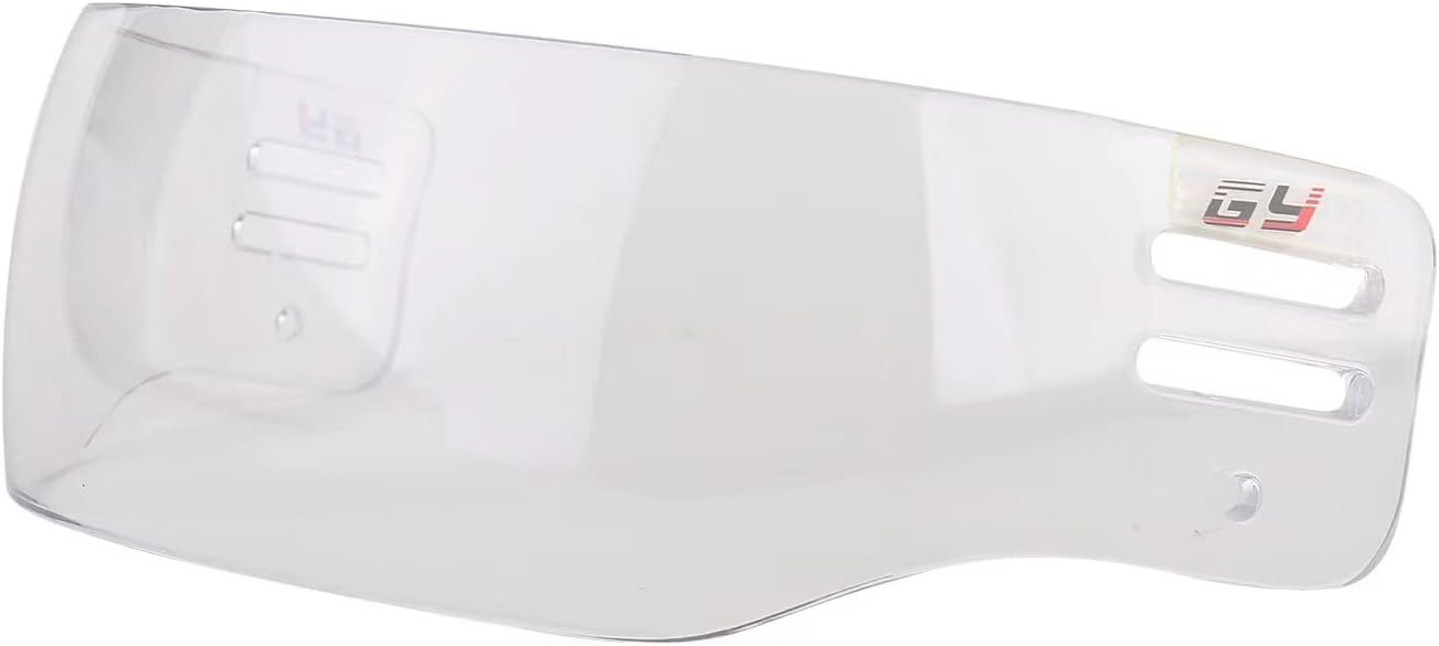 GY Hockey Visor Youth Hockey Helmet Half Face Visor Adult Hockey Face Mask Visor Inside Anti-Fog Outside Anti-Scratch/CE Certified