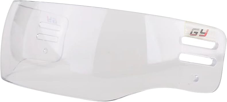 GY Hockey Visor Youth Hockey Helmet Half Face Visor Adult Hockey Face Mask Visor Inside Anti-Fog Outside Anti-Scratch/CE Certified
