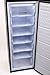 Hamilton Beach Upright Freezer, Deep Freeze, Stainless Steel Freezer with Drawer Compartments, 11 cu. ft. Freezer – 25”D x 23.6”W x 66.5”H