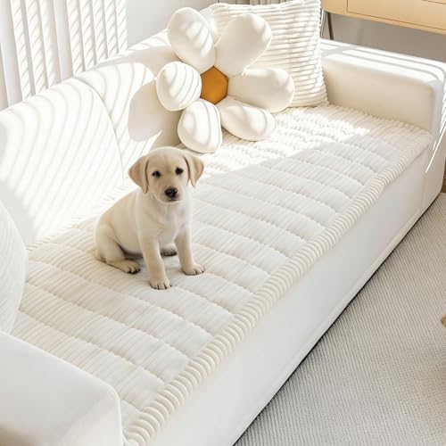 Mivnue Washable Fuzzy Couch Cover for Pets