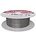Soft Flex 21 Strand Stringing Wire - Flexible Braided - Fine 0.14 Diameter - Jewelry Making Bead Wire - Satin Silver