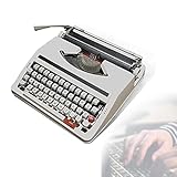 Machine à écrire manuelle – Machine à écrire antique classique pour une expérience d'écriture nostalgique et un cadeau de collection
