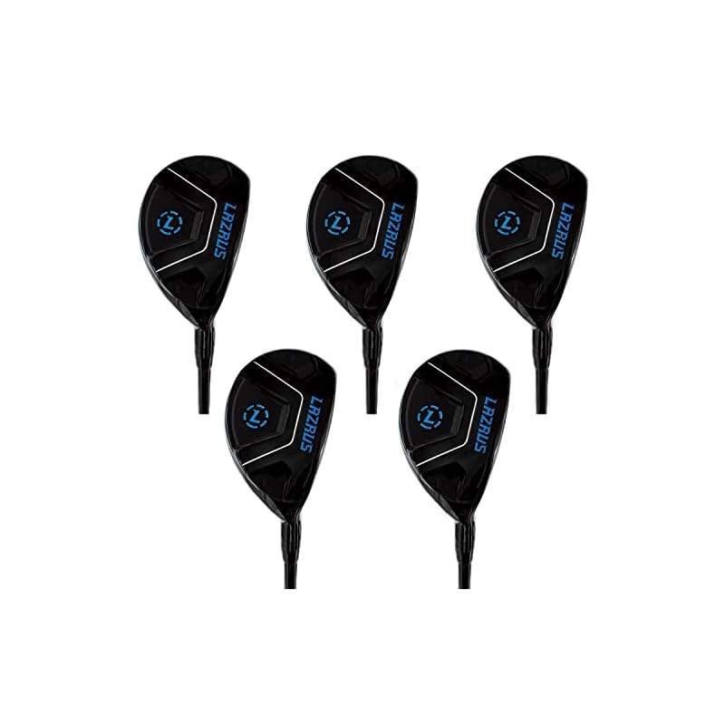 LAZRUS GOLF Premium Hybrid Golf Clubs for Men 2,3,4,5,6,7,8,9,PW Right Hand & Left Hand Single