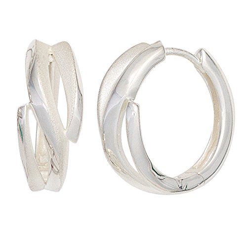 Jobo Damen-Creolen aus 925 Sterling Silber