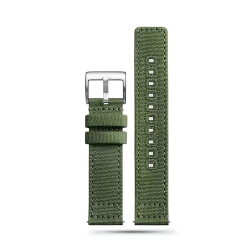 Bracelet montre nylon militaire respirant dégagement rapide 18-22mm