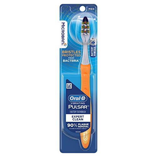 Oral-B Pro-Health Pulsar Battery Powered Toothbrush, Medium, Colors May Vary, 1 Count