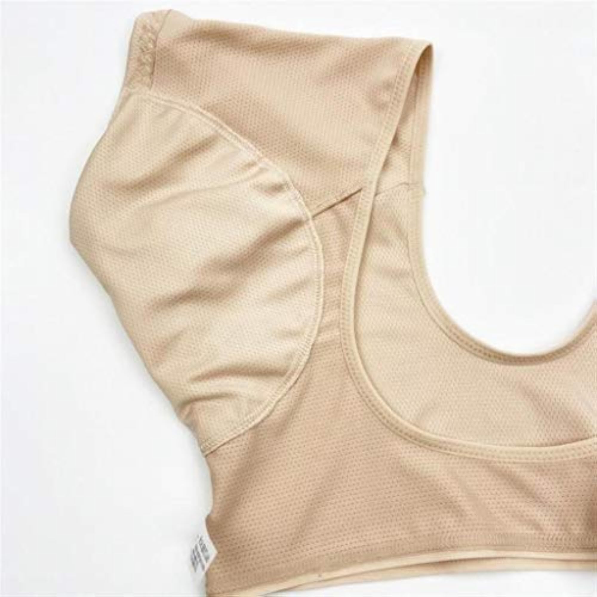 Women Underarm Vest Top Sweat Absorbing Shirt M