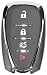 ACDelco 13508771 GM Original Equipment Keyless Entry Remote Key Fob