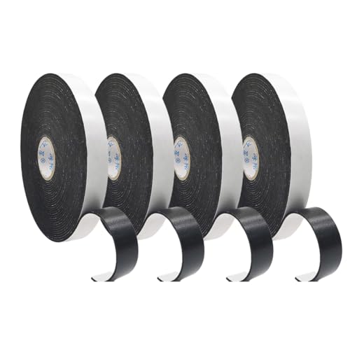 Ruban adhésif double face extra fort, 4 pièces, 10 mm x 10 m x 3 mm