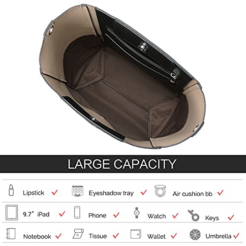 Bromen Handbags For Women Bucket Bags Vegan Leather Purses And Handbags Crossbody Purse #TOP4