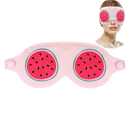 Hilph Augenmaske Kühlend Kühlpads Gel Augen Schlafmaske Kühlend Kühlbrille Augen, Wiederverwendbare Cooling Eyes Mask Kalte und Heiße Kompressen für Geschwollene Augen, Weihnachtsgeschenke für Frauen Cover