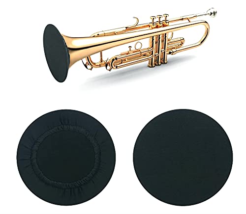 Music Instrument Bell Cover 8'',Washable And Reusable,Double-Layer Bell Cover For Standard Trombone Alto Horn Baritone Saxophone #TOP6
