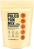MEZCLA PROTEICA DE PAN PALEO PARA HORNEAR / 230 gramos, Sabor coco + canela + cacao, 0% azúcar, sin gluten Apto para Veganos, Celiacos y diabéticos. EXCELENTE AYUDA PARA CONTROLAR Y BAJAR DE PESO.