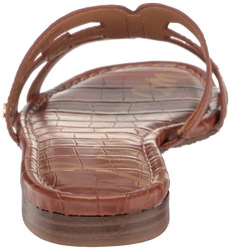 Image of Sam Edelman Bay Flat Sandal Dark Mocha 8 Medium