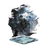 Bahomu Anime Acrylic Stand, Resonator Themed Splash Art Standee（Qiuyuan）
