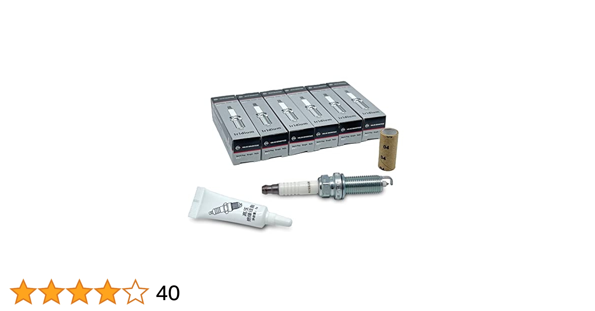 Laser Iridium Spark Plugs Set of 6 Pack B2401-JA01JNW 2007