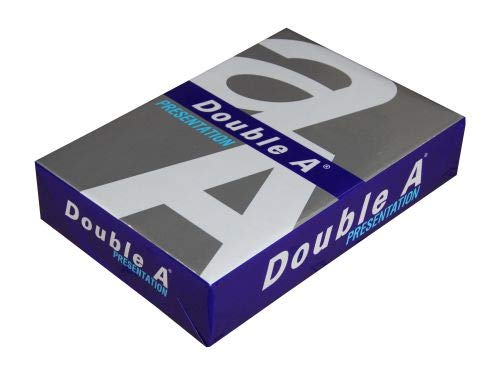 Image of Double A A4 Sheets, 100 GSM, 500 Sheets per ream, 4 Reams per box(White Photocopy Paper)