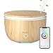Difusor Aceites Esenciales Alexa, Etersky 500ml Difusor de Aromas WiFi, Difusor Aromaterapia Humidificador Ultrasónico con Temporizador Control por App, Alexa Echo, Google Home