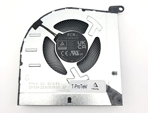 T-ProTek GPU Version Lüfter Kühler Fan kompatibel für Lenovo IdeaPad Gaming 3-15IAH7 (82S900QKGE)