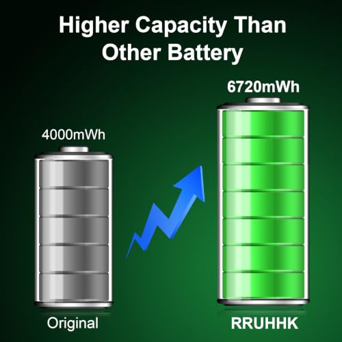 Xbox Rechargeable Battery Pack for Xbox Series X|S/Xbox One/Elite, 6720mWh High Capacity Rechargeable Batteries, Xbox Controller Battery Pack Rechargeable for Xbox Controller - 4 Pack — view 2