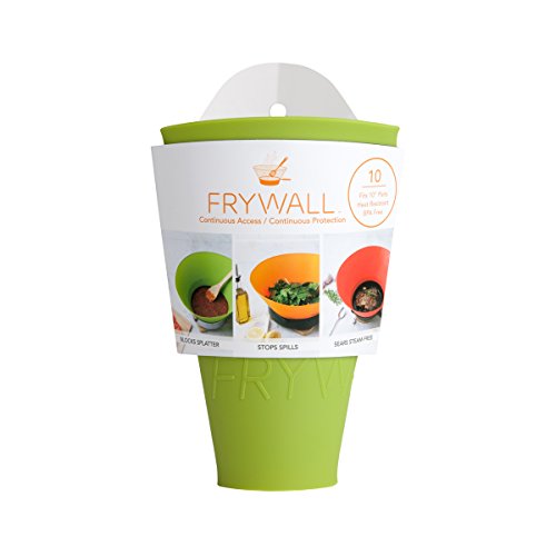 Image of Frywall 10 (Medium) - Green - Splatter Guard, as Seen on Shark Tank