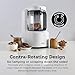 Tribest Backspin Contra-Rotating Impact Blender & Food Processor with Vacuum Technology, No Tamper Required, Blend Without Liquid Dilution, 7.5 Cups, 900W Motor, Magnetic Blades, White, BSA-1WH-B